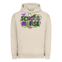 Pigment French Oak school nurse mardi gras Urban Hoodie - CowGirlArtShop