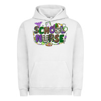 Pigment Lunar Rock school nurse mardi gras Urban Hoodie - CowGirlArtShop