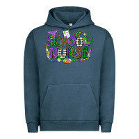 Pigment Midnight Navy school nurse mardi gras Urban Hoodie - CowGirlArtShop