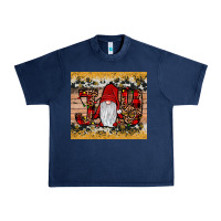 Navy gnome joy Urban Heavy Tee - JahusDesignShop