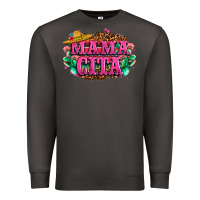 Smoke vibrant fiesta typography Premium Sweatshirt - LillyAllenDesigns