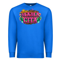 True Royal vibrant fiesta typography Premium Sweatshirt - LillyAllenDesigns