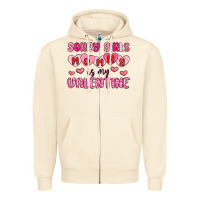Sandshell sorry girls mommy is my valentine Zipper Hoodie - MaliasSmallBusiness