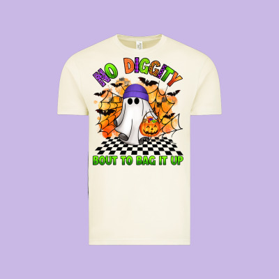 No Diggity Bout To Bag It Up Vintage Tee Designed By Artiststas