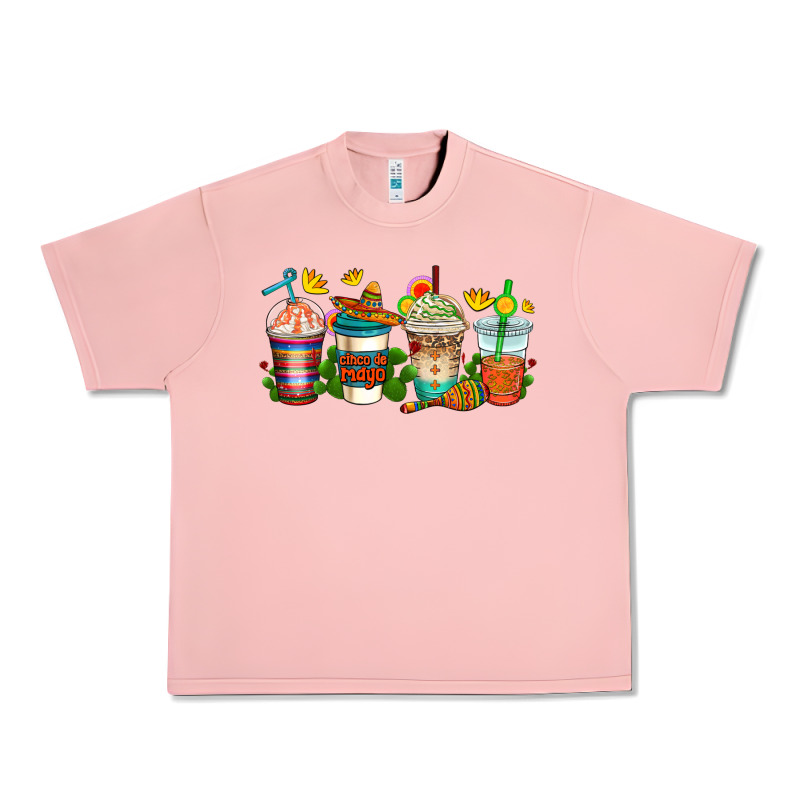 Cinco De Mayo Coffee Cups Urban Heavy Tee by AdoDesignShop | Teevron