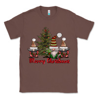 Chestnut merry christmas with gnomes Classic Tee - AdoDesignShop