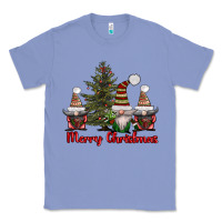 Colony Blue merry christmas with gnomes Classic Tee - AdoDesignShop