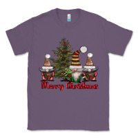 Lavender merry christmas with gnomes Classic Tee - AdoDesignShop