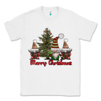 White merry christmas with gnomes Classic Tee - AdoDesignShop