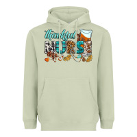 Matcha thankful nurse Heavyweight Hoodie - BundleAndBundleShop