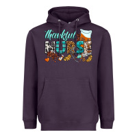Plum thankful nurse Heavyweight Hoodie - BundleAndBundleShop