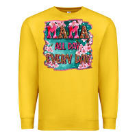 Lemon mama all day everyday Premium Sweatshirt - LillyAllenDesigns