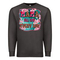 Smoke mama all day everyday Premium Sweatshirt - LillyAllenDesigns