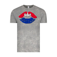 Cloud Rock cambodian flag lips Vintage Tee - AdoDesignShop