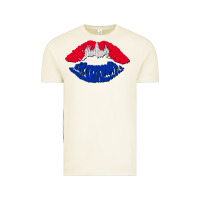 Vintage Arctic cambodian flag lips Vintage Tee - AdoDesignShop