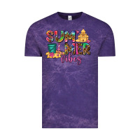 Cloud Purple summer vibes Vintage Tee - AdoDesignShop
