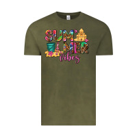Vintage Olive summer vibes Vintage Tee - AdoDesignShop