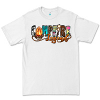 White campfire legend Premium Tee - Zillion Design Studio