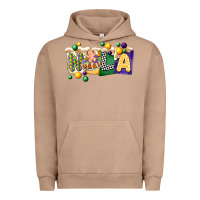 Pigment Burro nola cake mardi gras Urban Hoodie - CowGirlArtShop