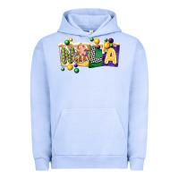 Pigment Grape Ice nola cake mardi gras Urban Hoodie - CowGirlArtShop