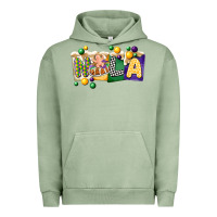 Pigment Oil Green nola cake mardi gras Urban Hoodie - CowGirlArtShop