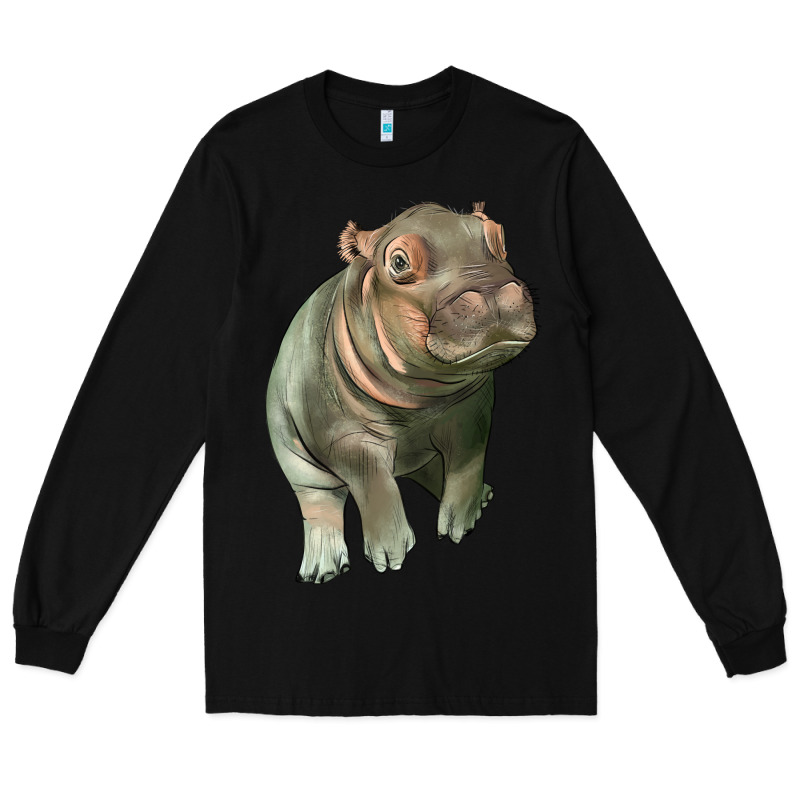 Baby Hippo Long Sleeve Tee by LillyAllenDesigns | Teevron