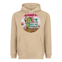 Mushroom my students are on point round earring Heavyweight Hoodie - BundleAndBundleShop