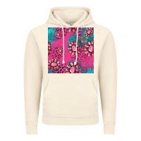 Vintage Artic pink turquoise gemstoes seamless pattern Vintage Hoodie - HRA Design Shop