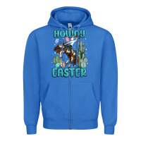 True Royal howdy easter Zipper Hoodie - MaliasSmallBusiness