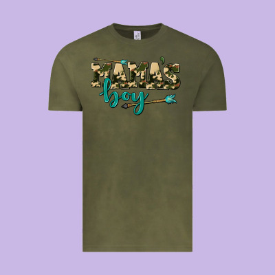 Mama's Boy Vintage Tee Designed By Adodesignshop