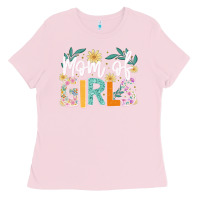 Bubblegum Pink mom of girls Ladies Tee - JahusDesignShop