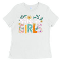 White mom of girls Ladies Tee - JahusDesignShop