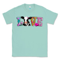 Seafoam love with cow Classic Tee - AdoDesignShop