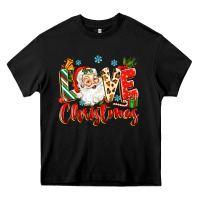 Black love christmas Heavy Core Tee - Zillion Design Studio