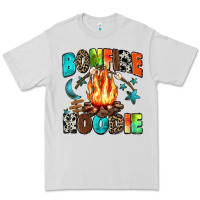 Dove Grey bonfire Premium Tee - Zillion Design Studio