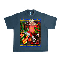 Midnight Navy love coffee cup Christmas Urban Heavy Tee - AdoDesignShop
