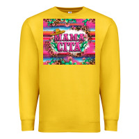 Lemon mama cita cactus serape Premium Sweatshirt - LillyAllenDesigns