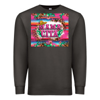 Smoke mama cita cactus serape Premium Sweatshirt - LillyAllenDesigns