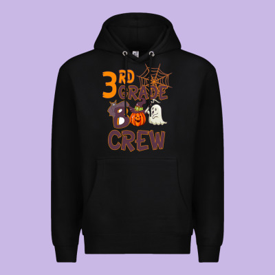 3rd Grade Boo Crew Premium Hoodie Designed By Bettercallsaul