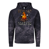 Cloud Black lets get toasted Vintage Hoodie - CowhideDigitalArt