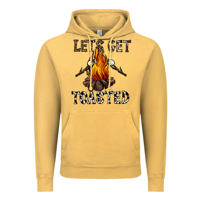 Lets Get Toasted Vintage Hoodie by CowhideDigitalArt | Teevron