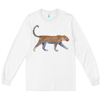 White leopard Long Sleeve Tee - LillyAllenDesigns