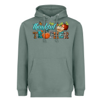 Sage thankful teacher Heavyweight Hoodie - BundleAndBundleShop