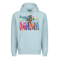 Blue Mist praying mama Premium Hoodie - JahusDesignShop