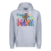 Heather Grey praying mama Premium Hoodie - JahusDesignShop