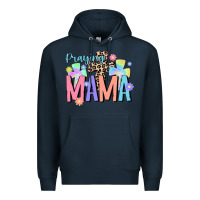 Navy praying mama Premium Hoodie - JahusDesignShop