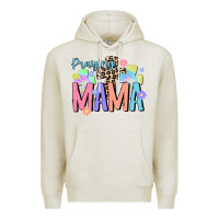 Oatmeal Heather praying mama Premium Hoodie - JahusDesignShop