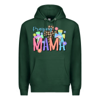 Sports Green praying mama Premium Hoodie - JahusDesignShop