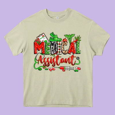Heavy Core Tee christmas medical assistant