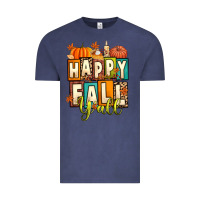 Vintage Denim happy fall y'all Vintage Tee - Artiststas